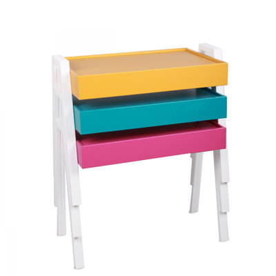 Ensemble de tables de bout Tray