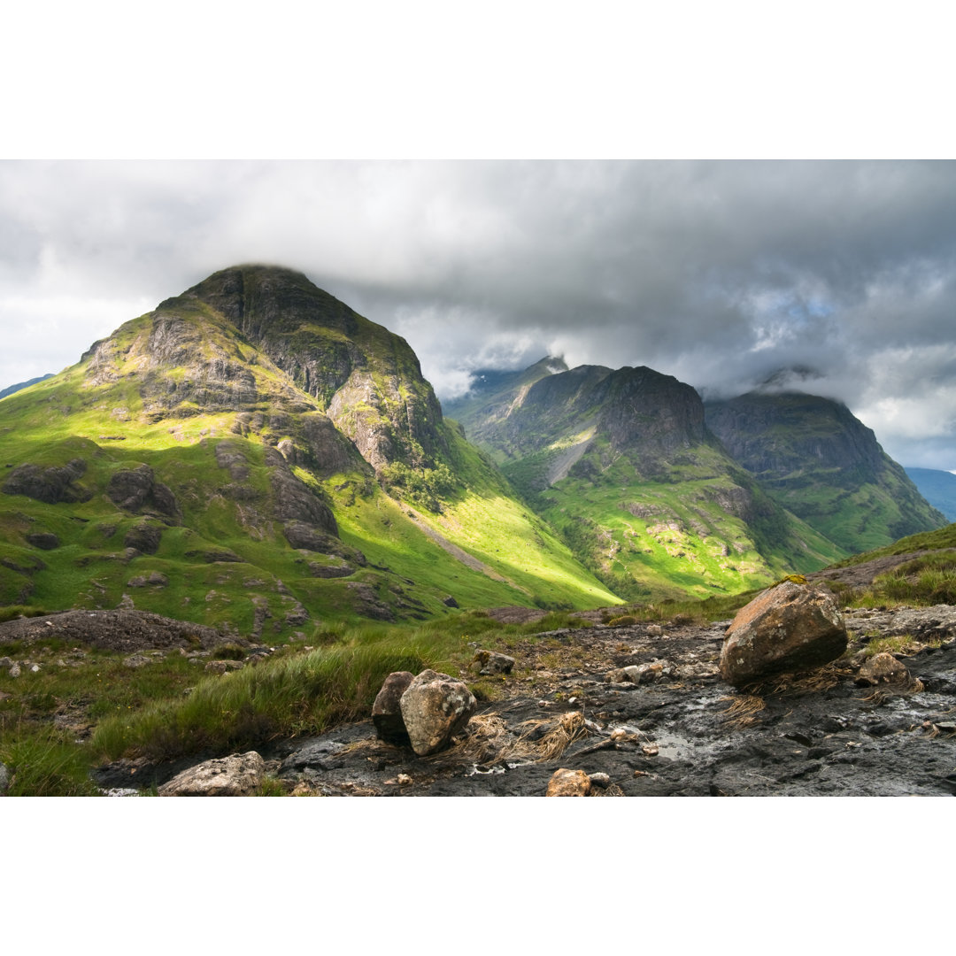 Leinwandbild Drei Schwestern von Glencoe