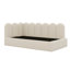 Canapé-lit moderne tapissier avec tête de lit, structure de lit simple en velours avec rangement hydraulique-1692962149