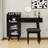 Makeup Vanity Desk with Drawers, Adjustable Shelves, Charging Port and Cushioned Stool-573412227