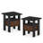 Joseph Side Table Nightstand with Bin Drawer, 2 per set-49409567