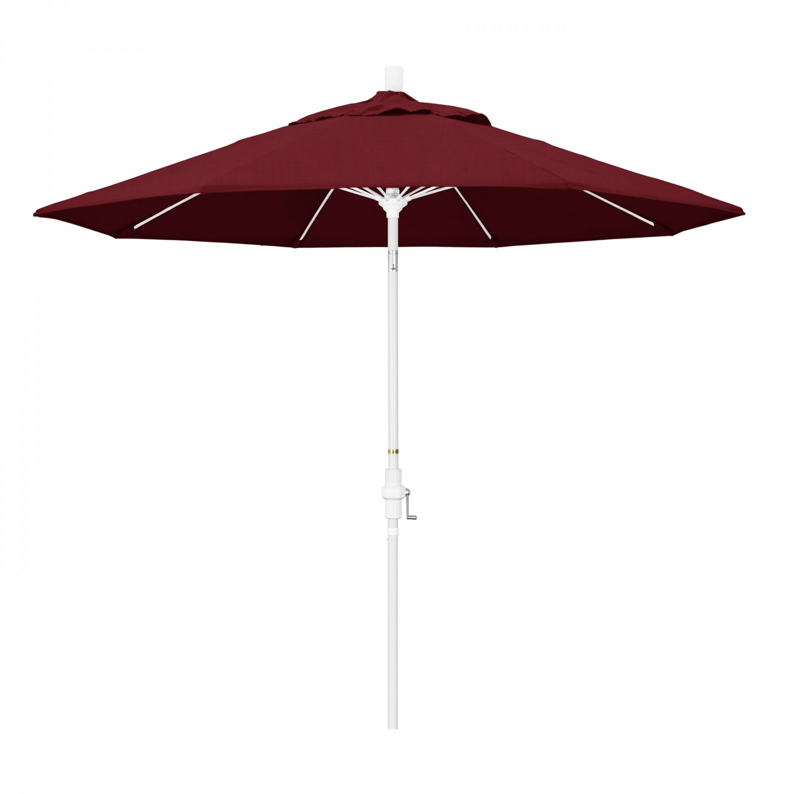 Roverta 108'' Sunbrella® Outdoor Umbrella, Spectrum Ruby Sunbrella® Plainweave
