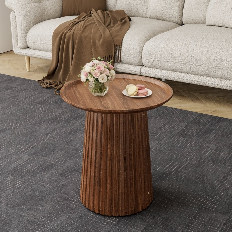 Ensemble de 2 tables basses rondes