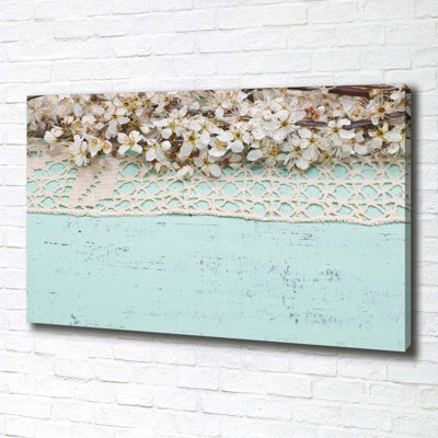 Cherry Blossoms - Wrapped Canvas Print
