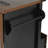 54" Farmhouse Kitchen Island With Drop Leaf, Power Outlet, Kitchen Storage Cart With 2 Doors, 2 Drawers, Rolling Kitchen Island On 4 Large Wheels With Spice Rack For Kitchen, Dining Room, Black-760069062-760069056