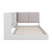 Twin Size Corner Bed With Drawers And Bookcase-108845262