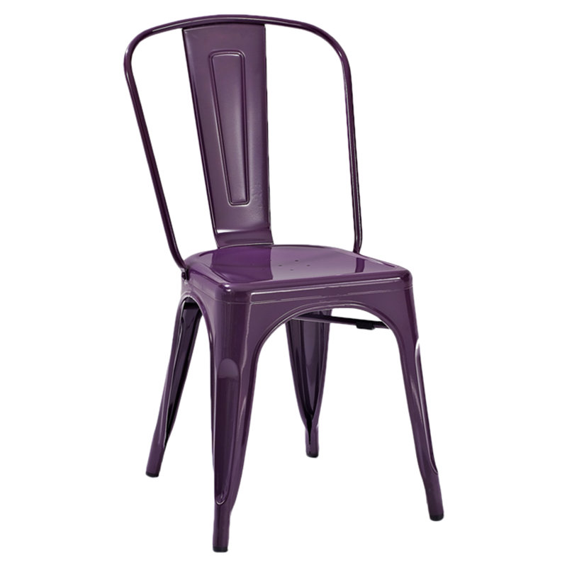 Chaise d'appoint Agamveer Café, Mauve