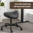 Latitude Run® Heavy-duty Ergonomic Pneumatic Swivel Rolling Saddle Stool With Extra Wide Seat For Hygienic Clinic Spa Massage Home And Office - 505 Kimo (black)-1054849376