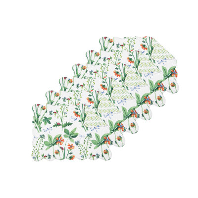 Villeda Cotton Floral Rectangle Placemat