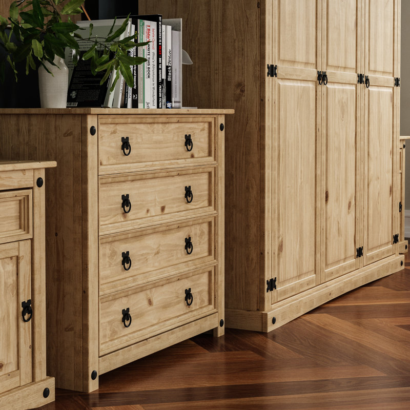 Harold Solid Wood Piece Bedroom Set