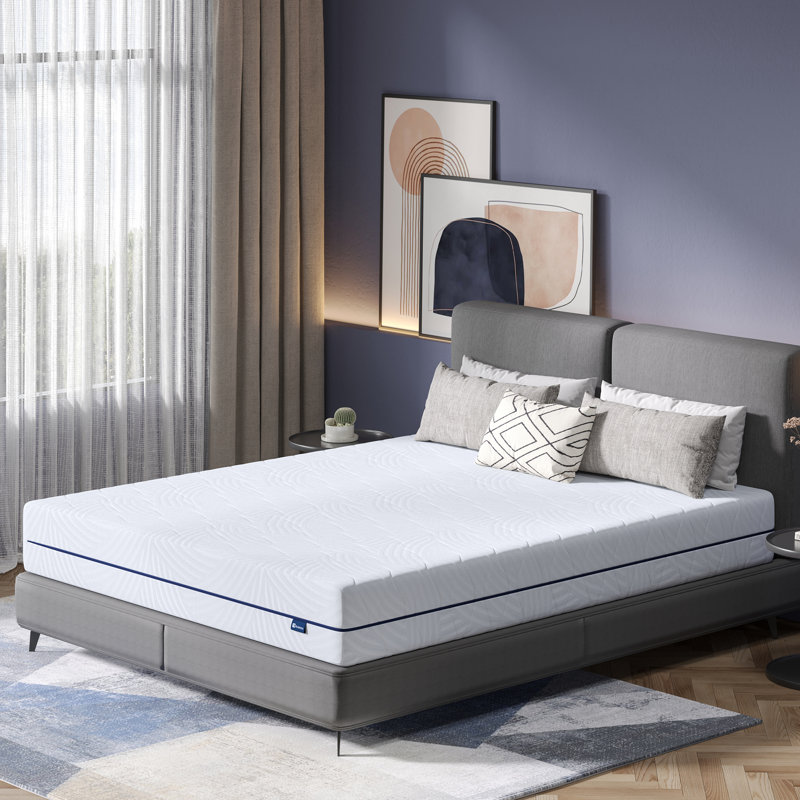 Matelas en mousse viscoélastique gélifiée 12 po, Très grand lit