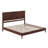 Amandah Low Profile Solid Wood Panel Bed-1063239670-1063239671