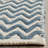 Fort Calhoun Hand Woven Cotton Chevron Rug-1843255457