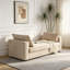 Lit de jour rembourré avec matelas et deux oreillers-2042642254