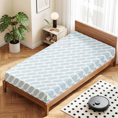 Matelas en mousse viscoélastique gélifiée mi-ferme