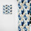Coastal Minimalism Boho Pattern - Modern Room Darkening Abstract Curtain - 1 Panel-107832163