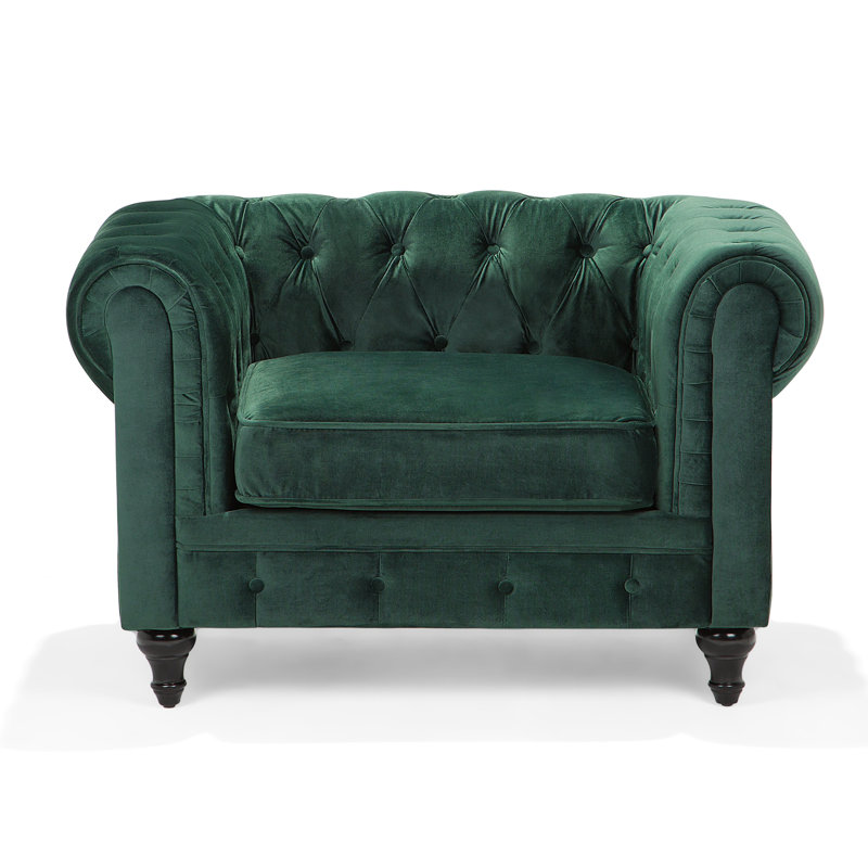 Chesterfield Chair, Green