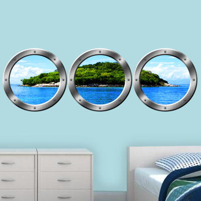 Landscape & Nature Non-Wall Damaging Wall Decal