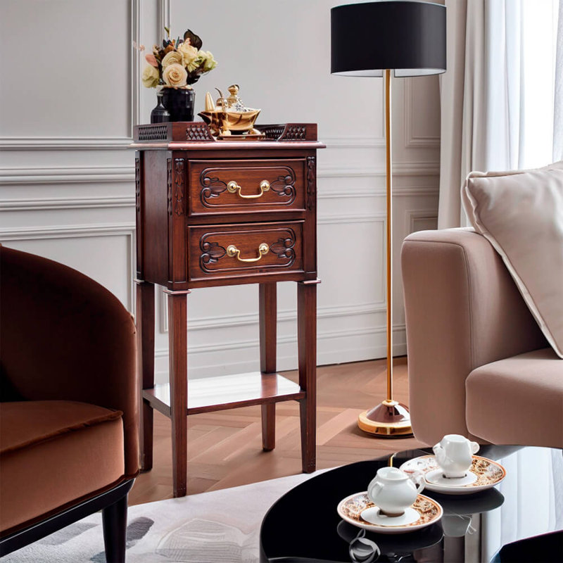 Keen Replicas Solid Wood End Table