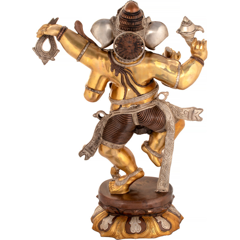 Religious & Spiritual Statue, Brown/Silver