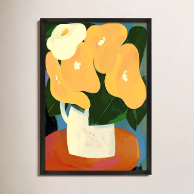 Juliane "My Yellow Flowers" Painting