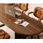 Bureau rectangulaire en bois massif noyer-367426831
