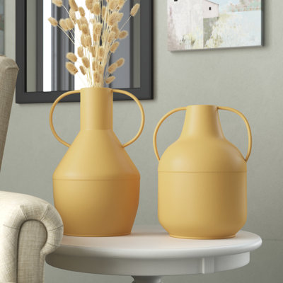 Metal Table Vase
