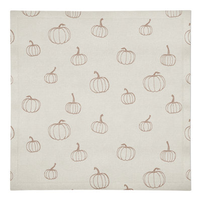 Mini Pumpkin 10" Cotton Napkin