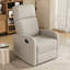 Fauteuil inclinable manuel avec dossier réglable-238538395