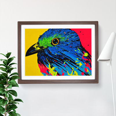Bird Splash Vol.6 Abstract - Framed Print