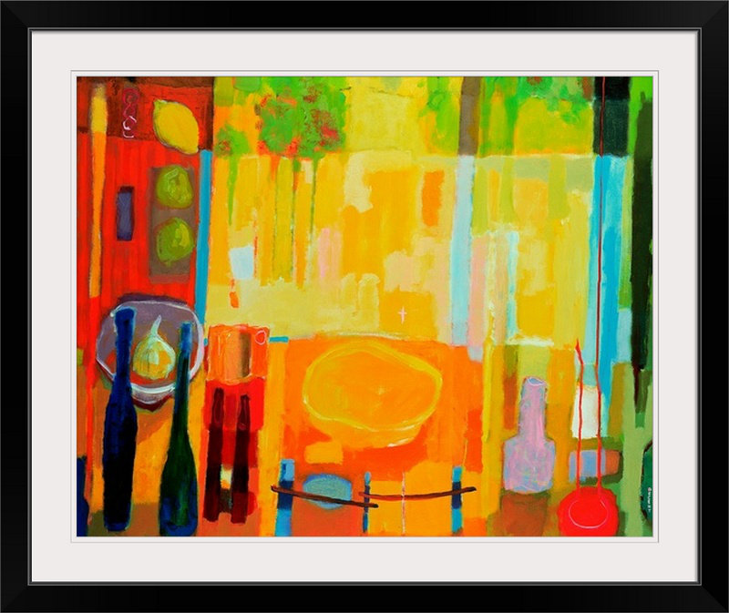 Cockeysville «Orchard / Thanksgiving, 2000» par Martin Decent, reproduction d'art, H 24 po x l 28 po x P 1 po, Cadre noir