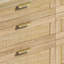 Commode 51 "en rotin avec tiroirs