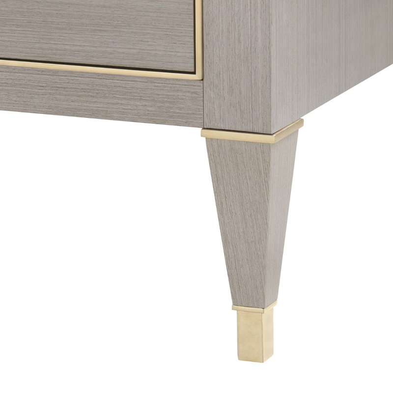 Morris 6 - Drawer Dresser, Taupe Gray