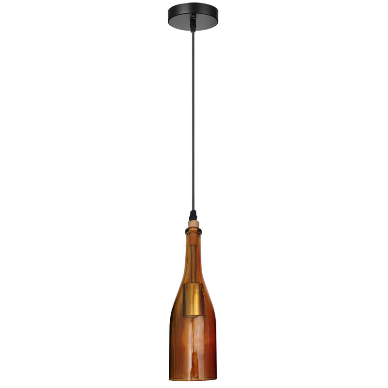 North Vassalboro 1 - Light Single Pendant, Yellow