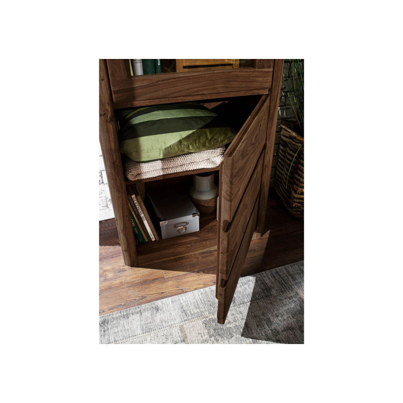Toronto Display Cabinet, Smoked Cherry