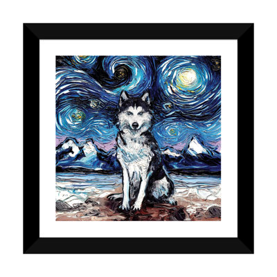 " Husky Night " by Aja Trier