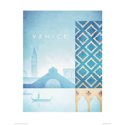 Venice by Henry Rivers - No Frame Print