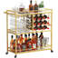 Bartolomea Metal Bar Cart