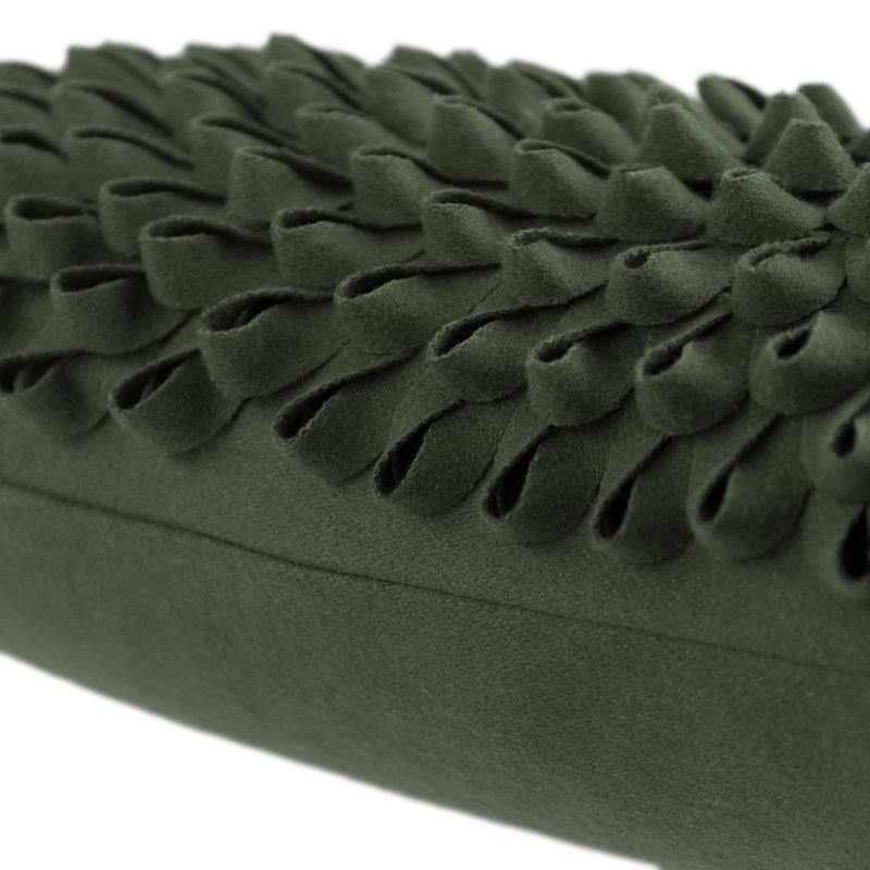  Housse de coussin rectangulaire, Vert clair