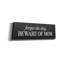 Art mural en toile «Beware Of Mom» par 60 po x 20 po