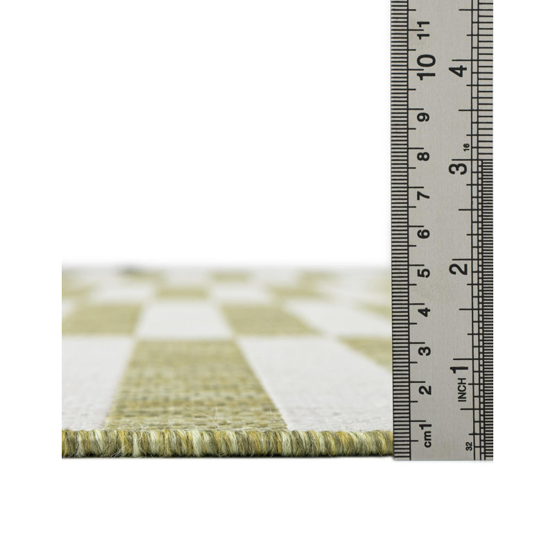 Altimari Striped Indoor Rug, Round 4'1"