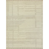 Alba Hand Knotted New Zealand Wool Sand/Ivory Area Rug