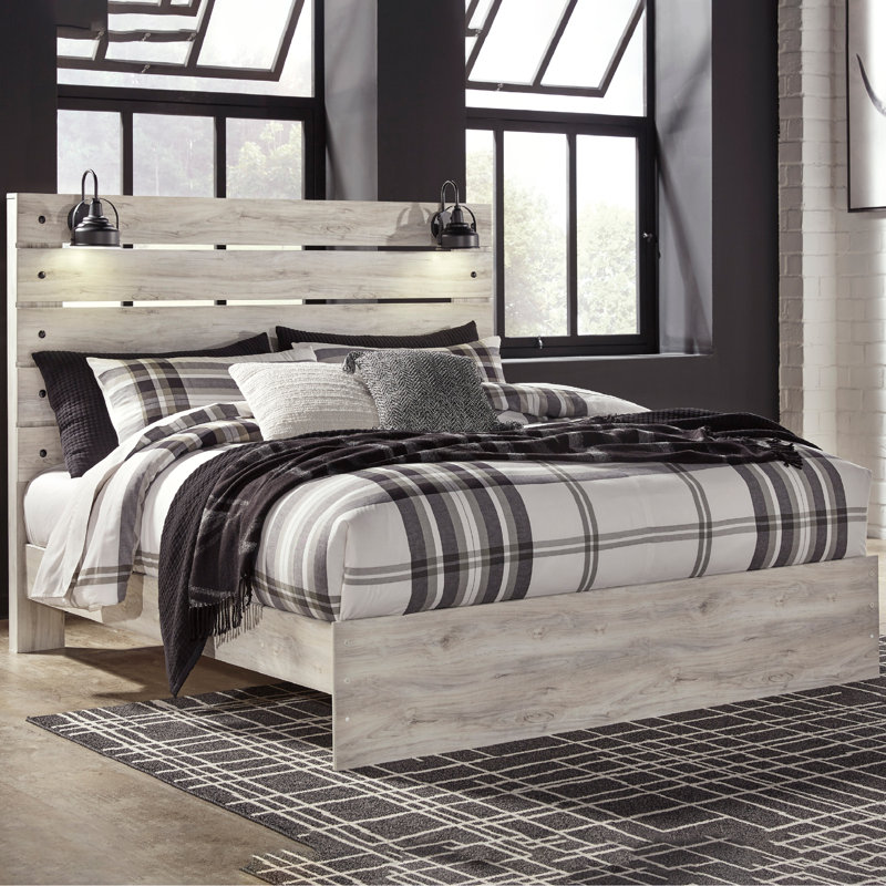 Kalayiah Slat Bed, King