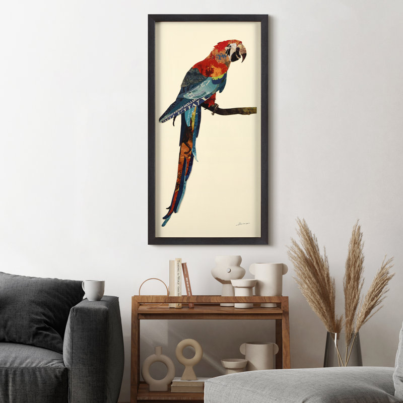 «Tropical Parrot» par Alex Zeng - impression encadrée