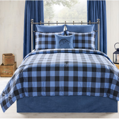 Cotton Plaid Comforter
