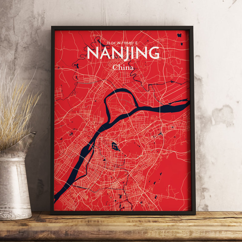 Nanjing - No Frame Print, 43.2cm H x 27.9cm W x 0.13cm D