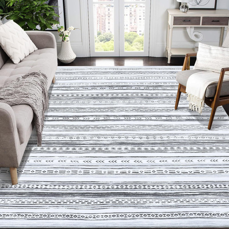 Tapis lavable 9 x 12 pour salon