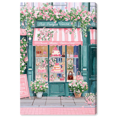 "Whimsical Storefront", reproduction d'art sur toile par Art Remedy