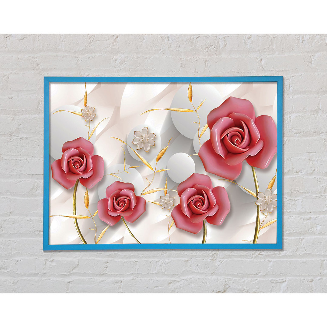 Wandbild Roses Pop