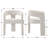 Modern Upholstered Barrel Dining Chairs-100845410